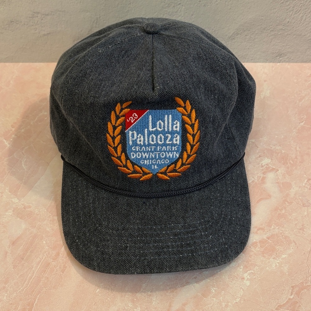 Lollapalooza Denim Cap 2023 - never worn